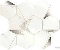 Marvel Calacatta Imperiale Gold Hex  Shiny